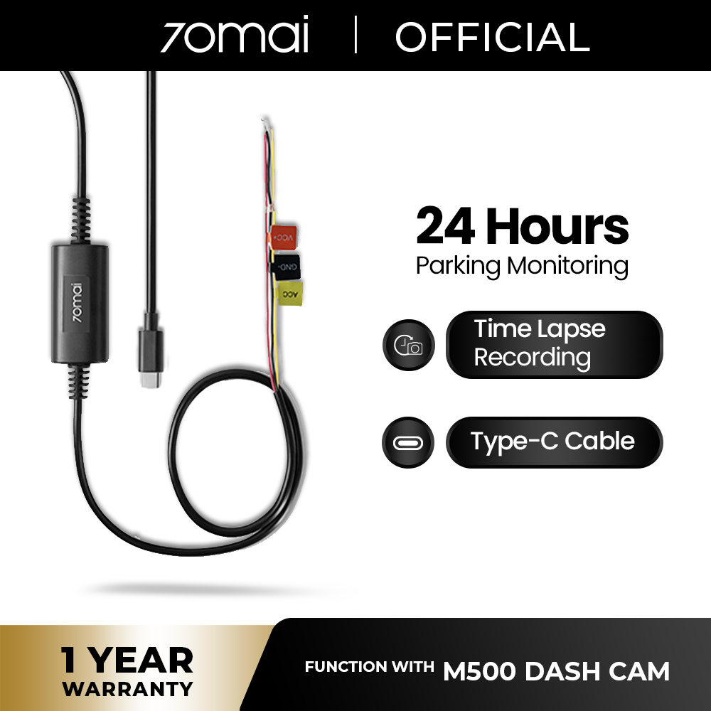 70mai M500 Hard Wire Fuse Kit (Type-C)